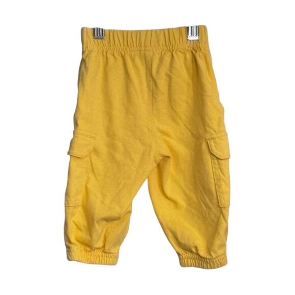 Carter's | Baby Boys Infant Yellow Joggers Athletic Pants Size 6M - Picture 2 of 11